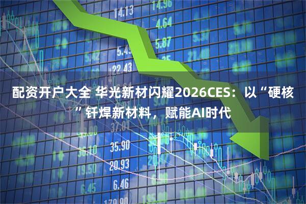 配资开户大全 华光新材闪耀2026CES:以“硬核”钎焊新材料,赋能AI时代